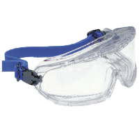Gafas de protección con montura integral, con resistencia a polvo grueso.