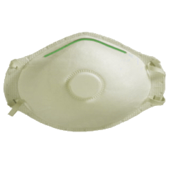 Mascarilla autofiltrante contra partículas, FFP3, con válvula de exhalación.