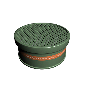 Filtro contra gases, de capacidad baja (clase 1).