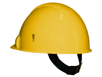Casco aislante eléctrico hasta una tensión de 1000 V de corriente alterna o de 1500 V de corriente continua.
