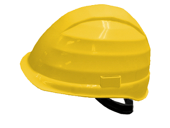 Casco contra golpes, resistente a baja temperatura, hasta -30°C.