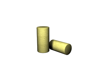 Juego de tapones desechables, moldeables, con atenuación acústica de 31 dB.
