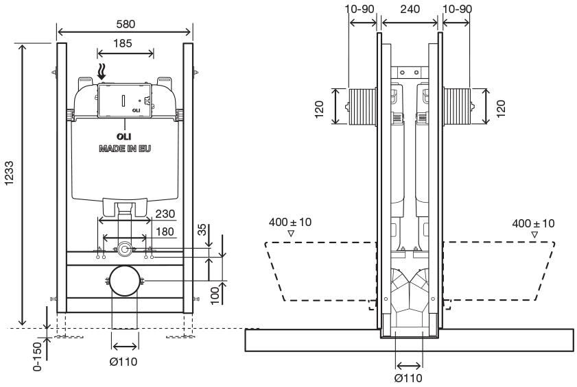 OLI74 Plus Mecánica Autoportante Doble